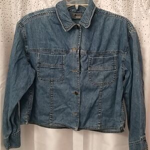 Liz Claiborne  LizWear Women's Blue Jean Jacket